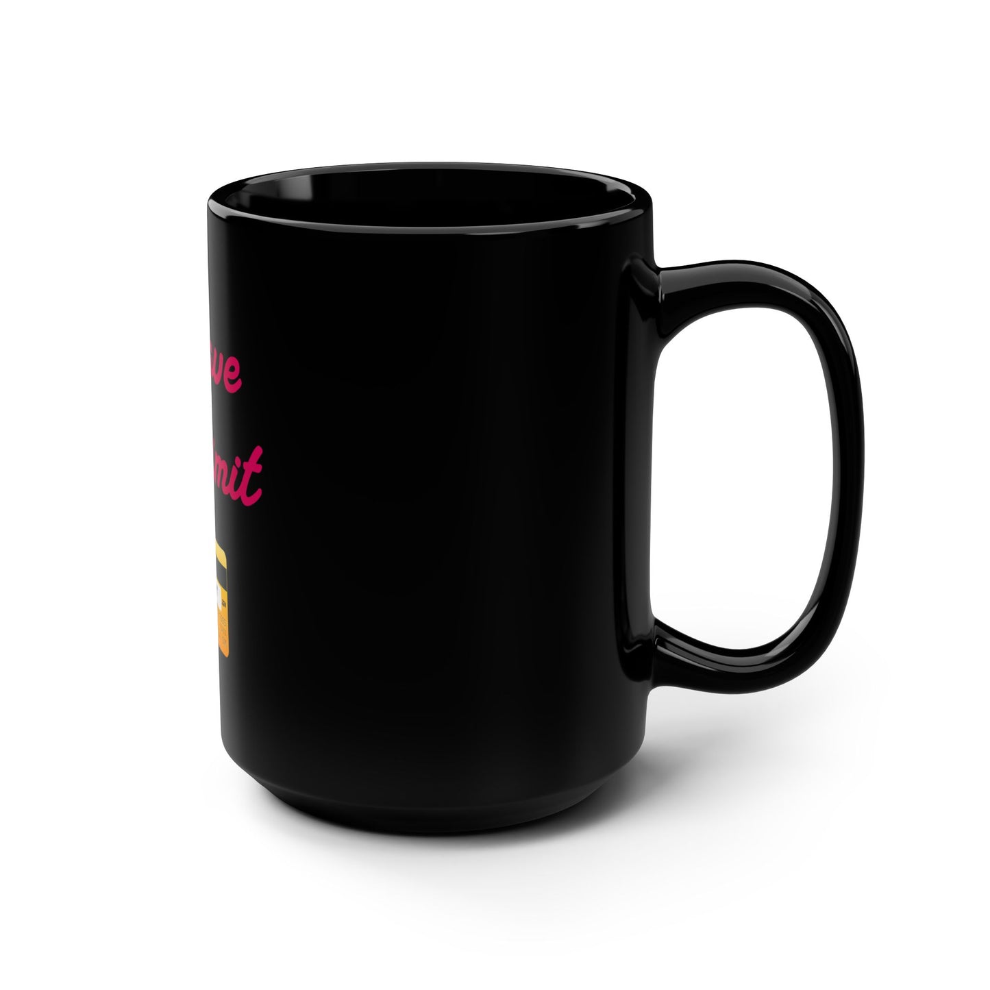 No Limit 💳 – Black Mug 15oz