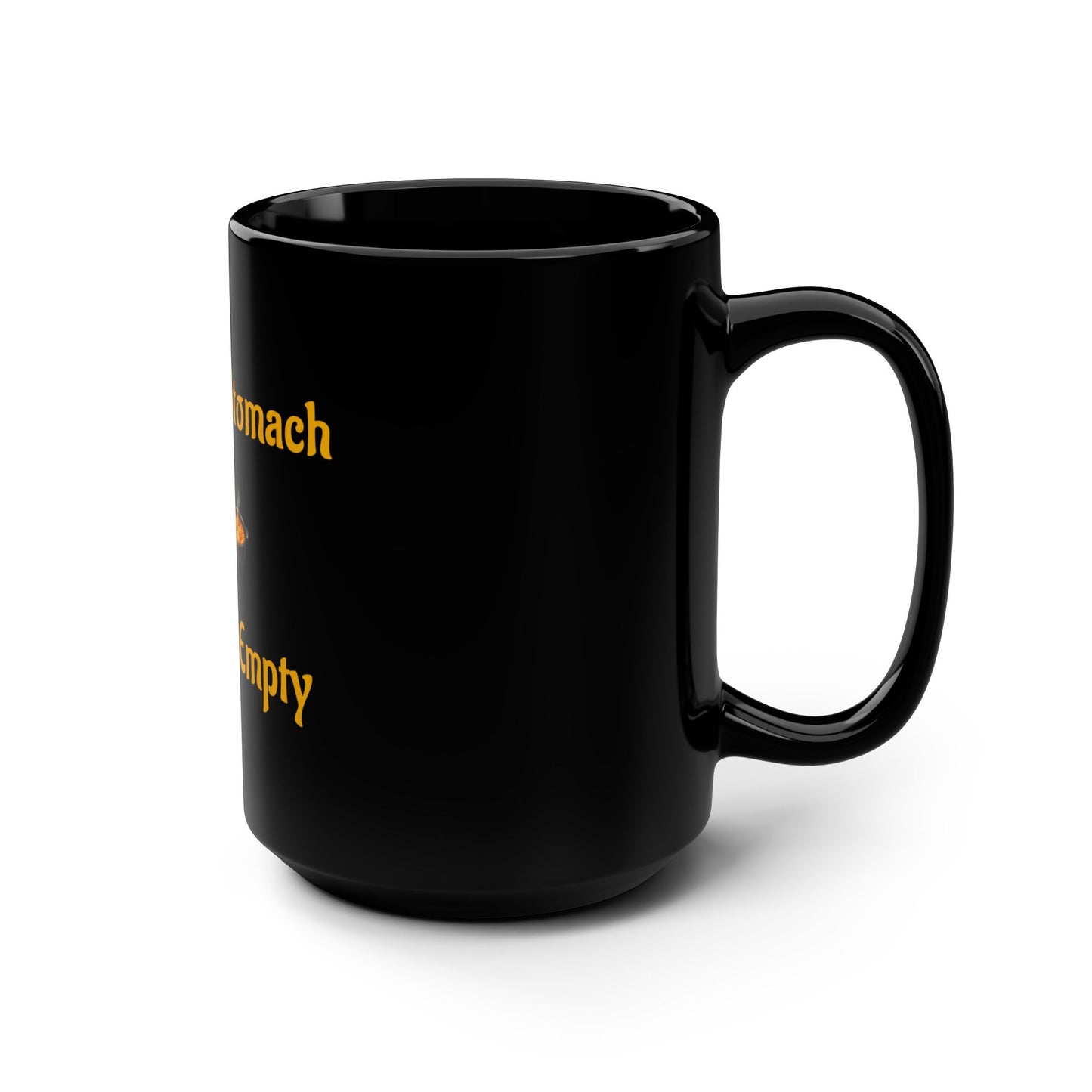 Keep My Stomach Full 🍲 – Black Mug 15oz