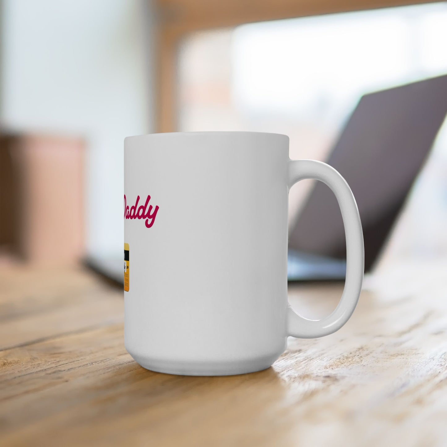 Daddy 💳 – White Mug 15oz