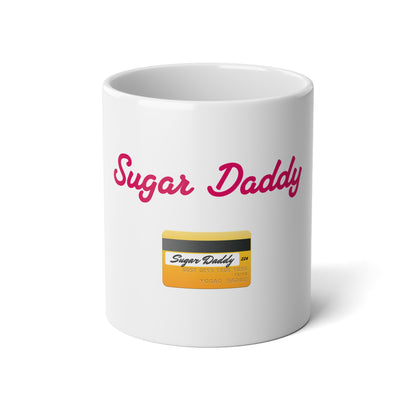 Daddy 💳 – White Jumbo Mug 20oz