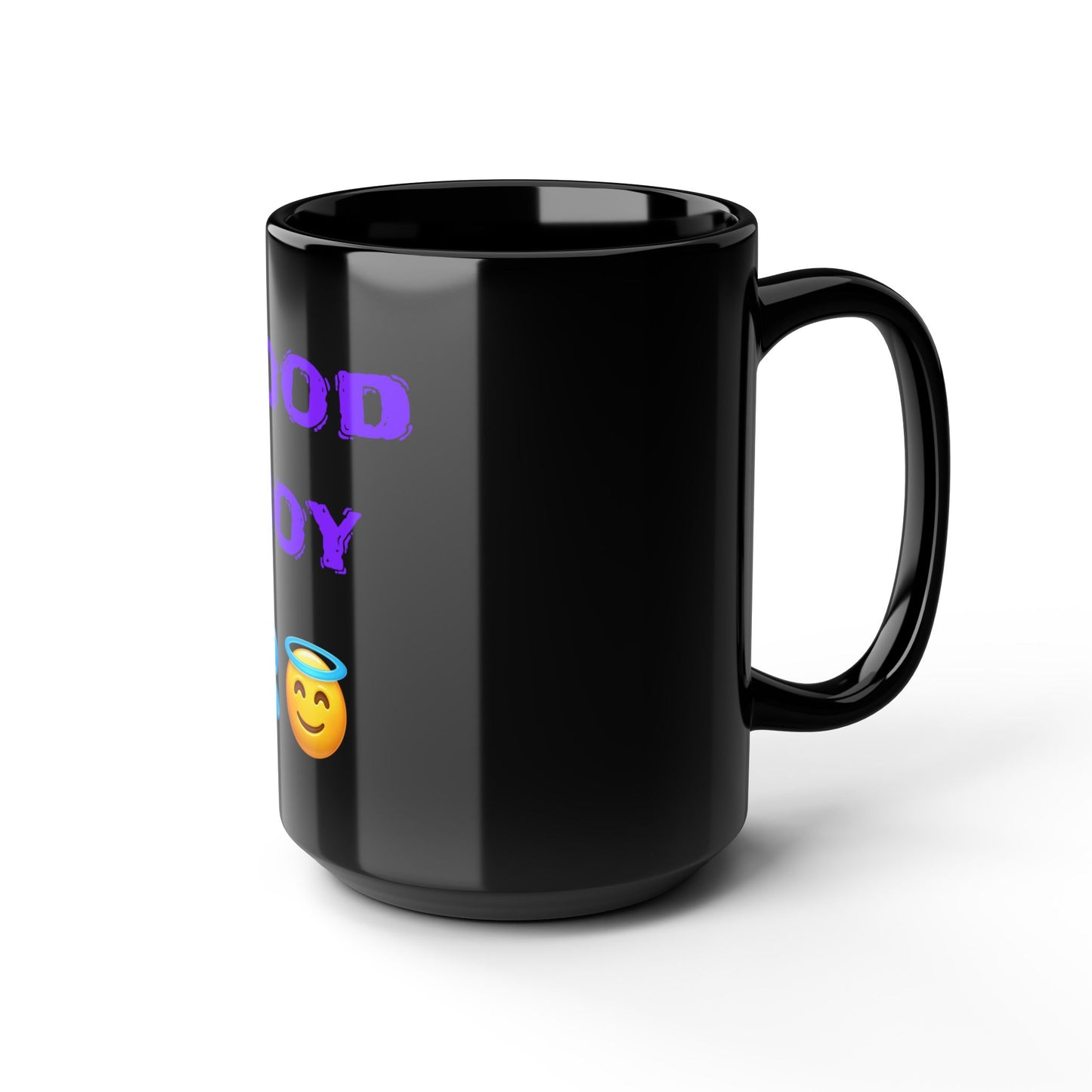 Good Boy 😇 – Black Mug 15oz