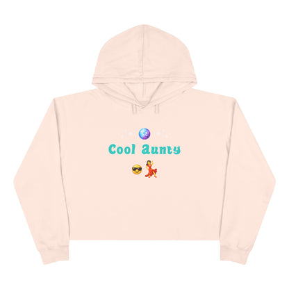 Cool Aunty🇬🇧 😎 💃 – Crop Hoodie