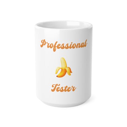 Professional 🍌 Tester – White Mug 15oz