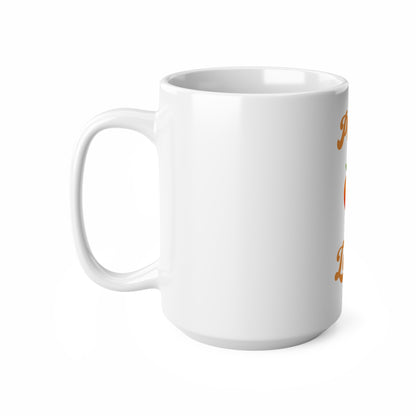 Peach 🍑 Lover – White Mug 15oz