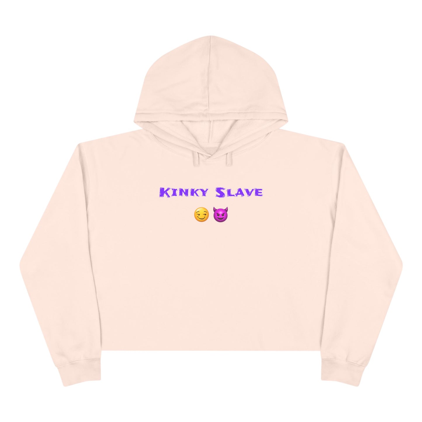 Flirty Rebel 😏 🔥 – Crop Hoodie