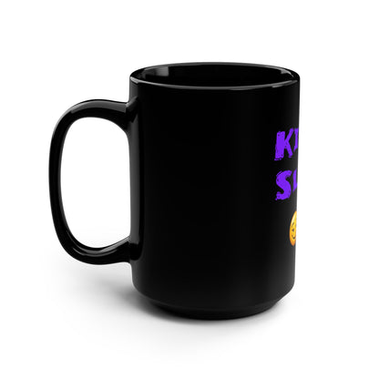 Flirty Rebel 😏 🔥 – Black Mug 15oz