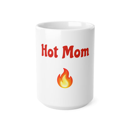 Hot Mom🇺🇸 🔥 – White Mug 15oz