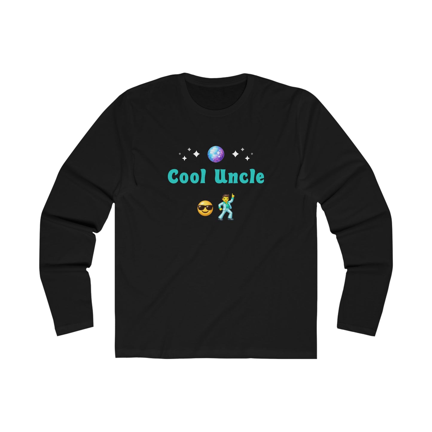 Cool Uncle 😎 🕺 – Men's Long Sleeve Crew Tee