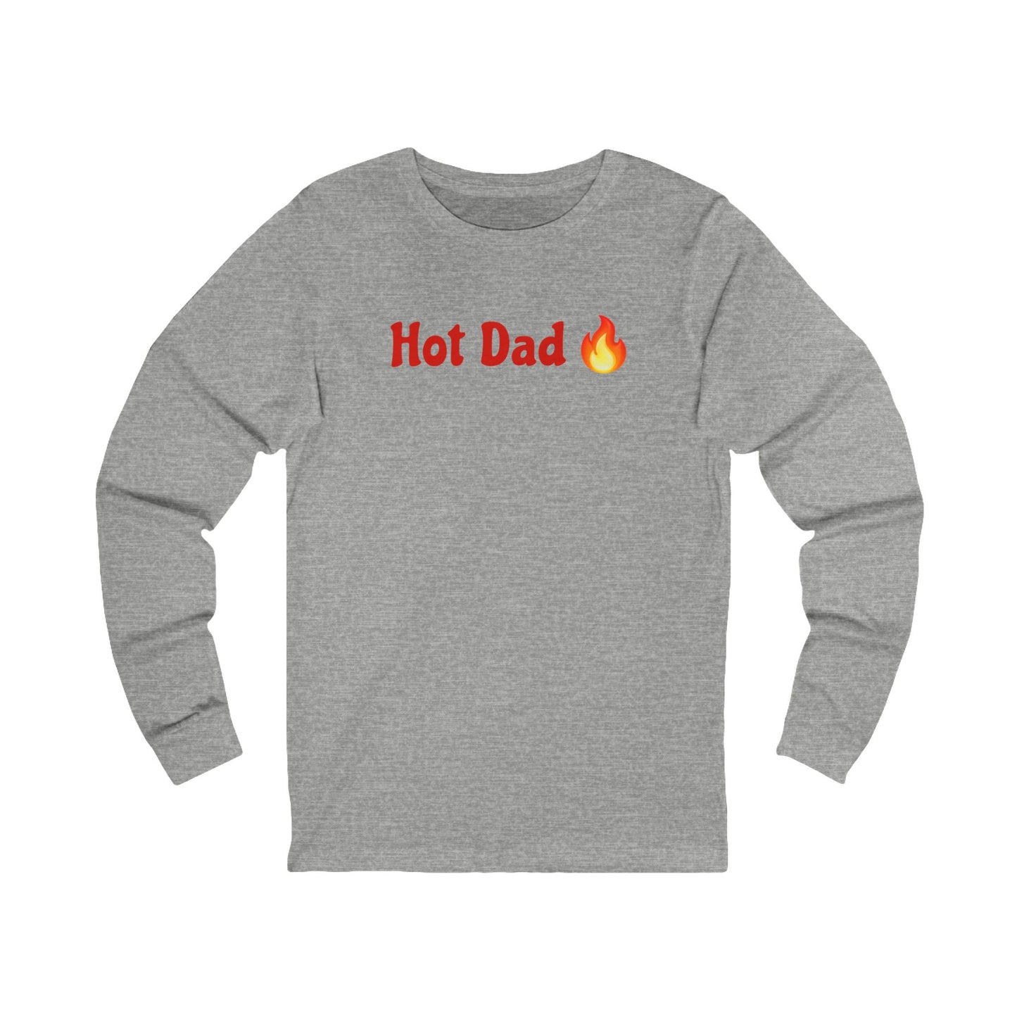 Hot Dad 🔥 – Unisex Jersey Long Sleeve Tee