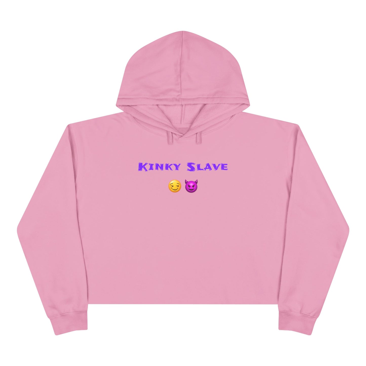 Flirty Rebel 😏 🔥 – Crop Hoodie