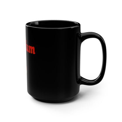Hot Mum🇬🇧 🔥 – Black Mug 15oz