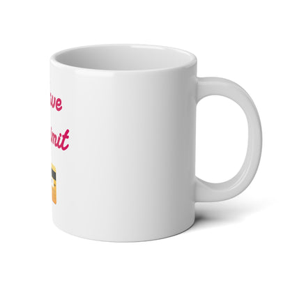 No Limit 💳 – White Jumbo Mug 20oz