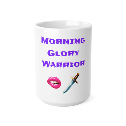 Morning Hero 🫦 🗡 – White Mug 15oz