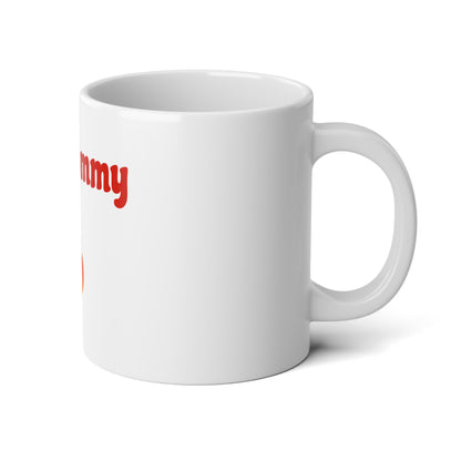 Hot Mommy🇺🇸 🔥 – White Jumbo Mug 20oz