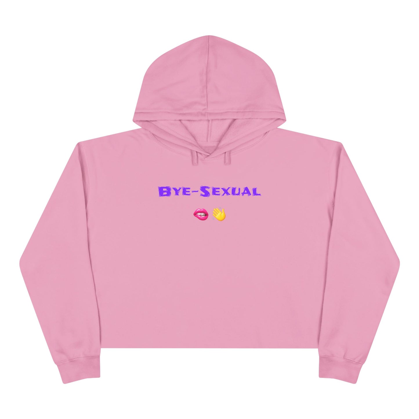Bye-Sexual 🫦 👋 – Crop Hoodie