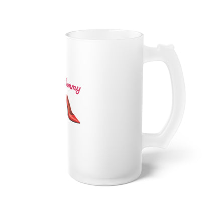 Mummy🇬🇧 👠 – Frosted Glass Beer Mug 16oz