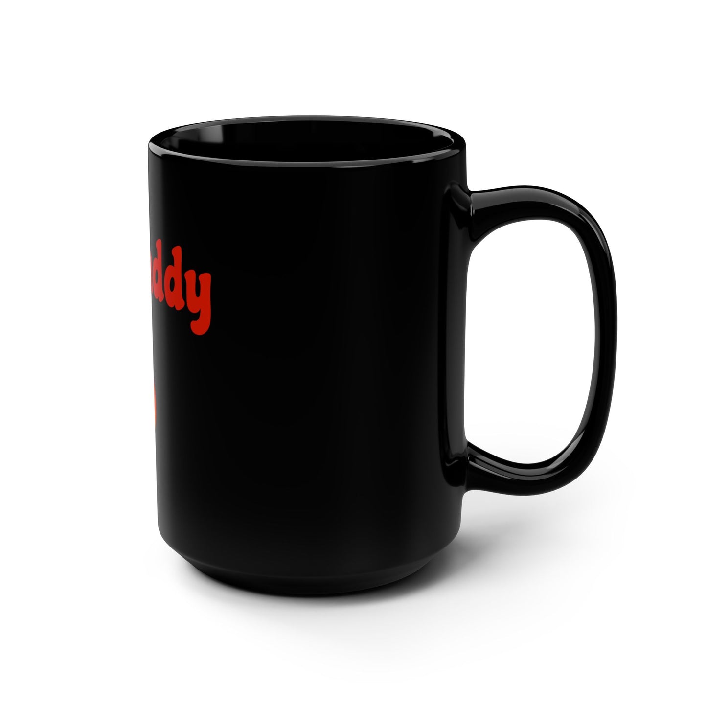 Hot Daddy 🔥 – Black Mug 15oz