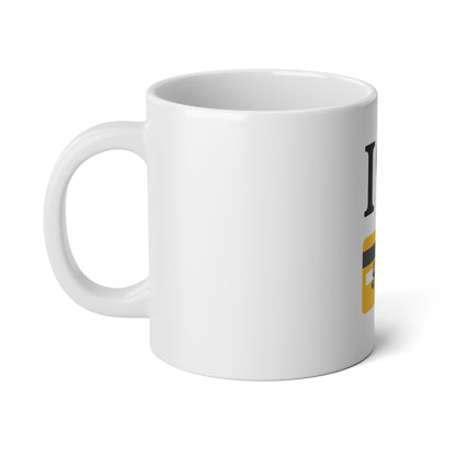 I 🩷 you 💳 – White Jumbo Mug 20oz