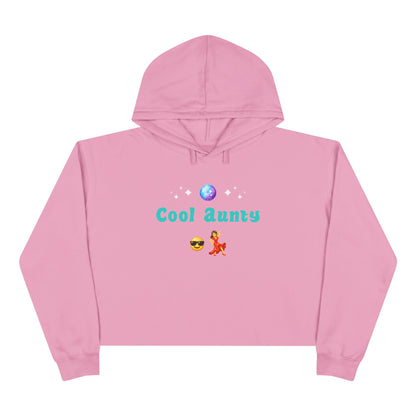 Cool Aunty🇬🇧 😎 💃 – Crop Hoodie