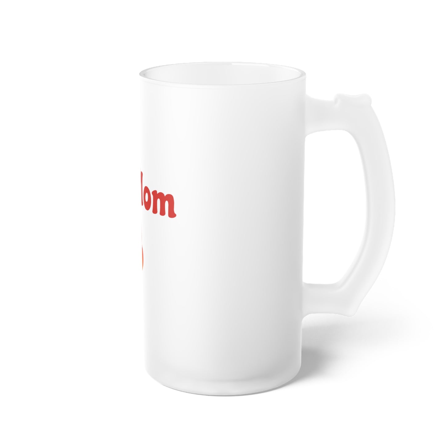Hot Mom🇺🇸 🔥 – Frosted Glass Beer Mug 16oz