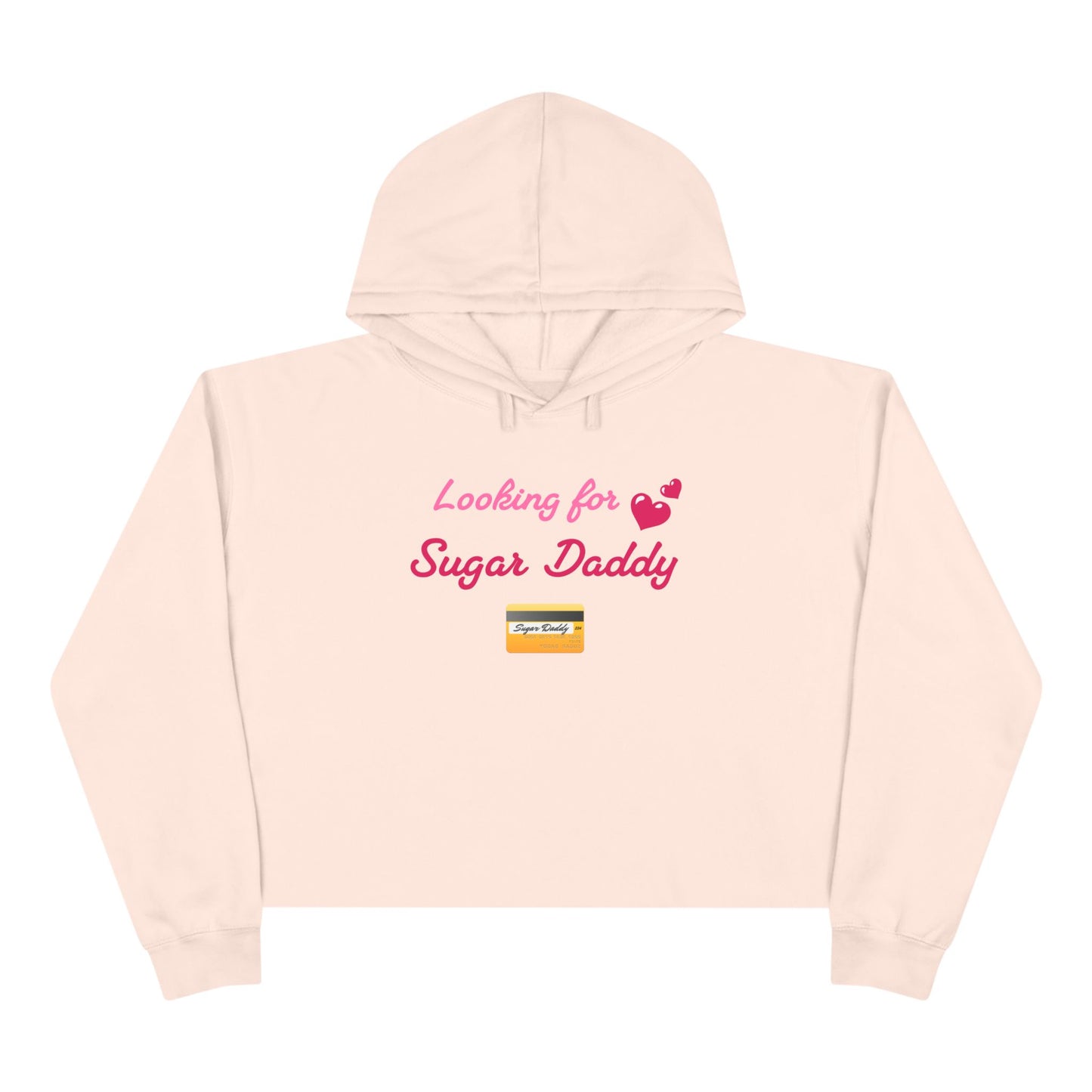 Looking for Daddy 💳 – Crop Hoodie