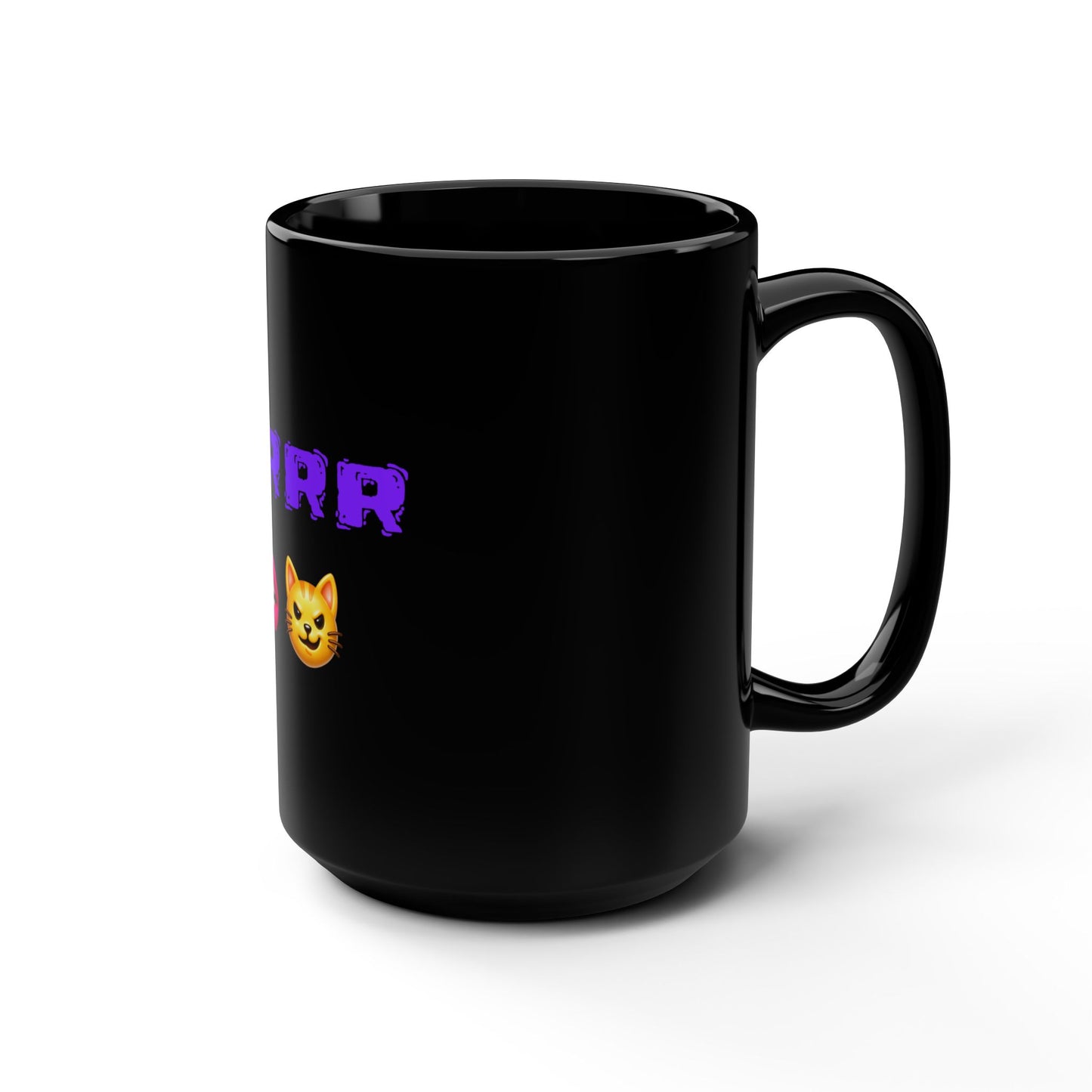 Grrr 🫦 😼 – Black Mug 15oz