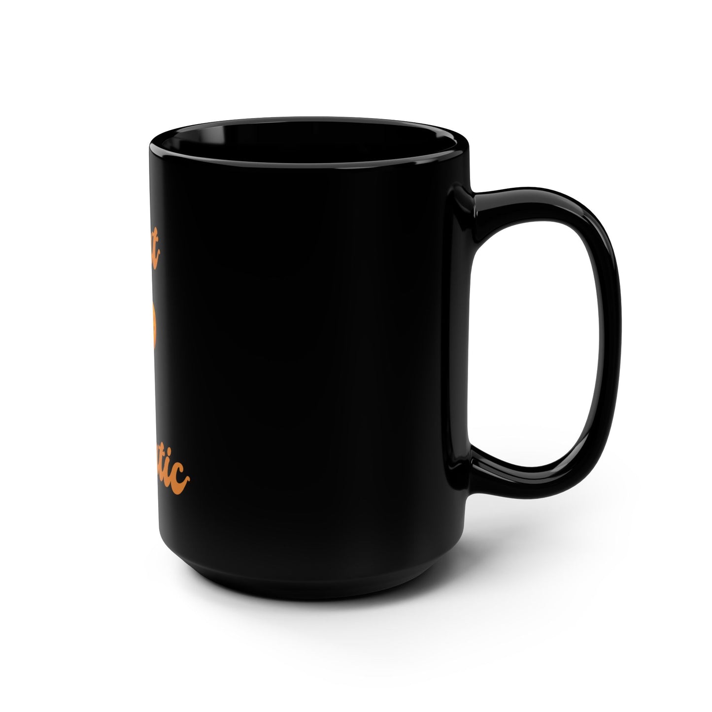 Nut 🥜 Fanatic – Black Mug 15oz