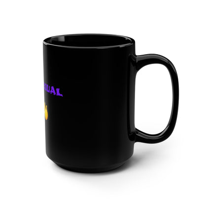 Bye-Sexual 🫦 👋 – Black Mug 15oz