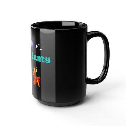 Cool Aunty🇬🇧 😎 💃 – Black Mug 15oz