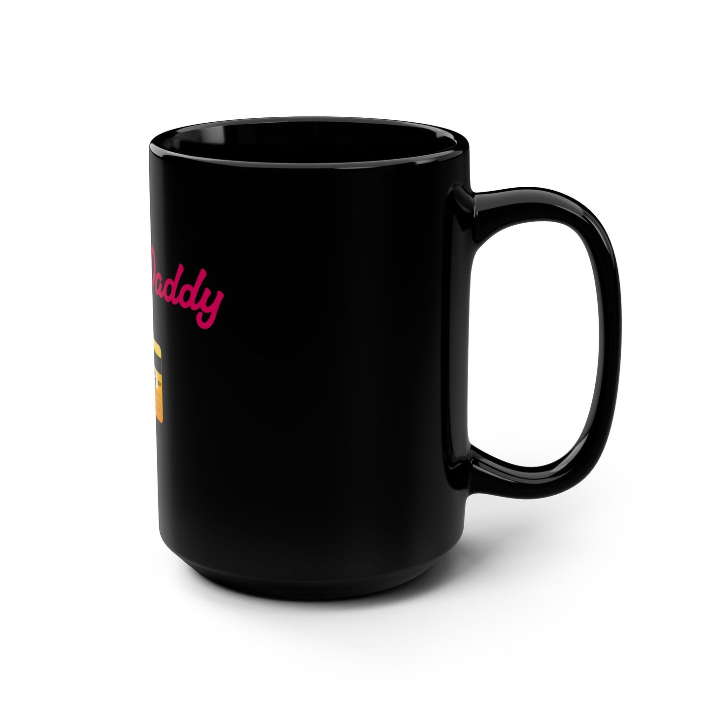 Daddy 💳 – Black Mug 15oz
