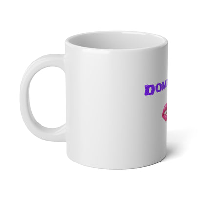 Rule Breaker 🫦 😈 – White Jumbo Mug 20oz