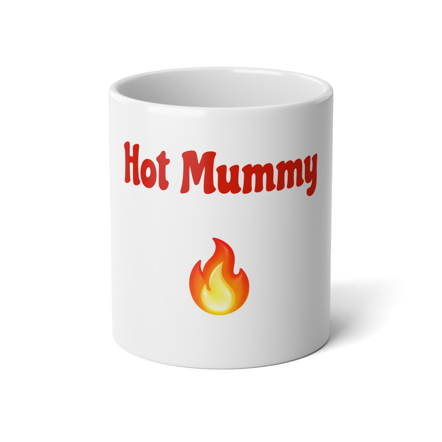 Hot Mummy🇬🇧 🔥 – White Jumbo Mug 20oz