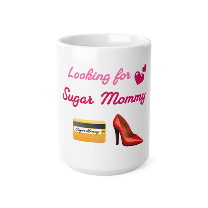 Looking for Mommy🇺🇸 👠 – White Mug 15oz