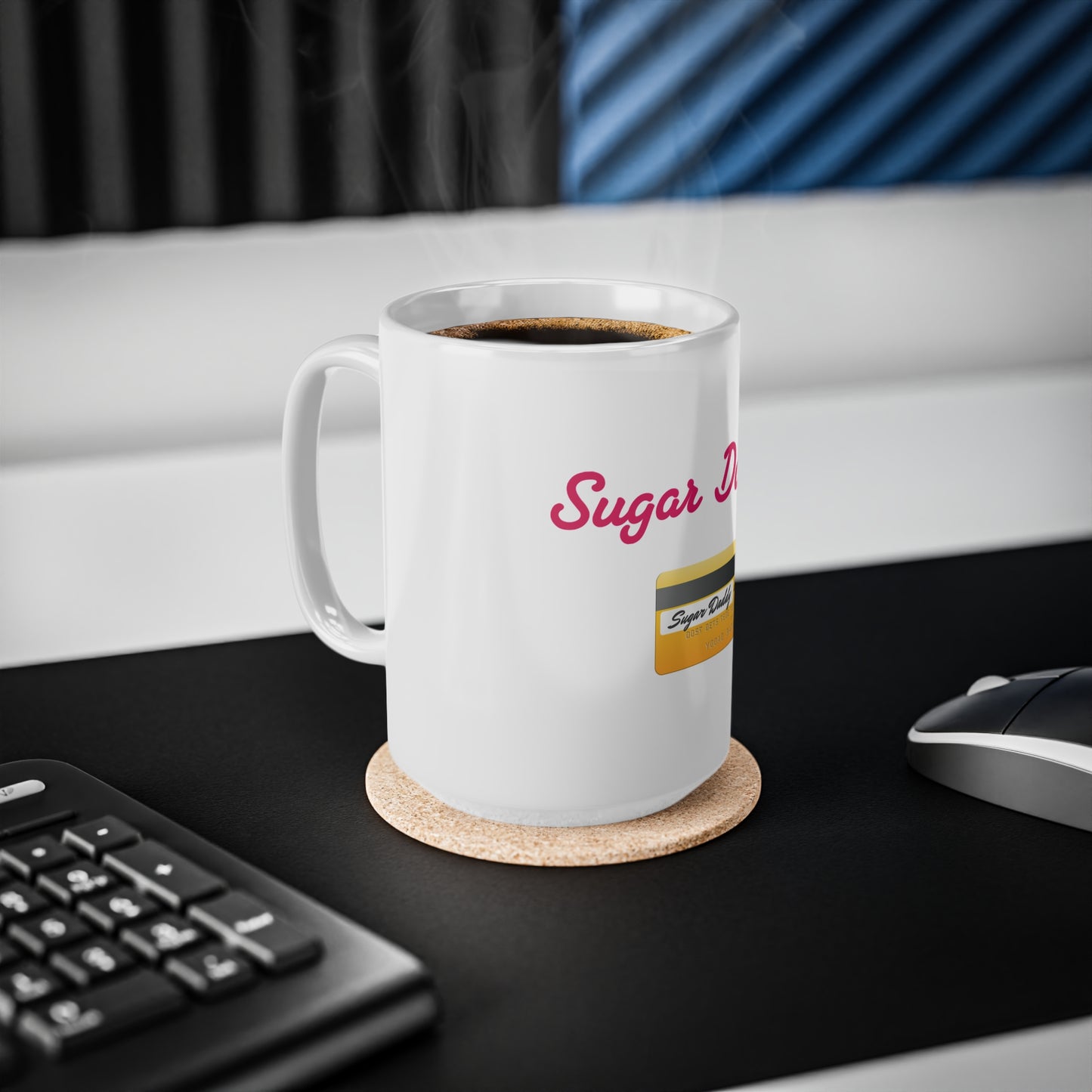 Daddy 💳 – White Mug 15oz