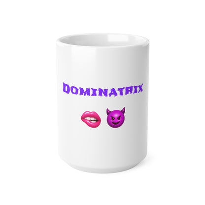 Rule Breaker 🫦 😈 – White Mug 15oz