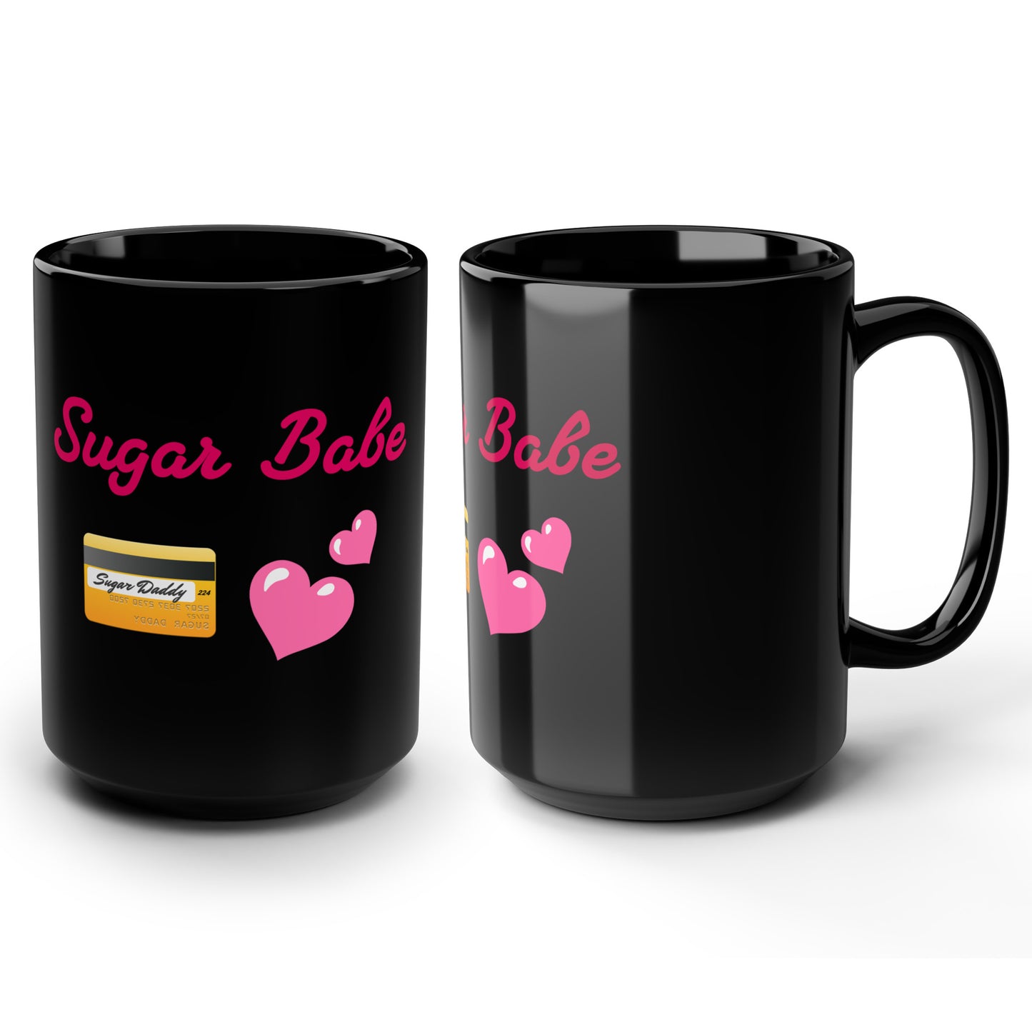 Babe 💕 – Black Mug 15oz