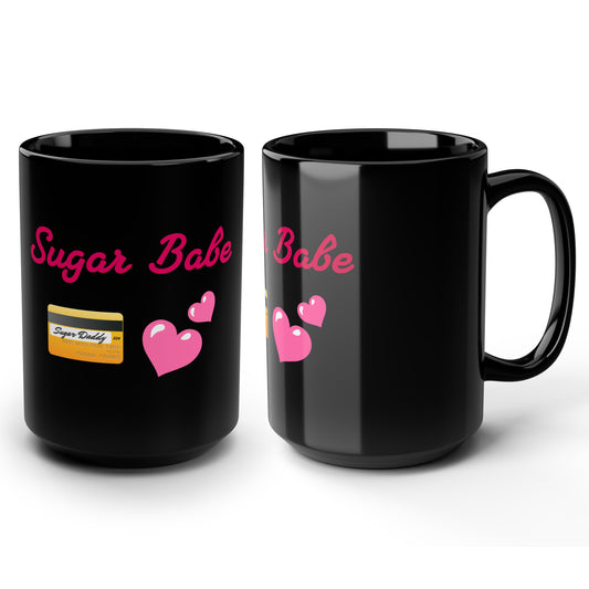 Babe 💕 – Black Mug 15oz