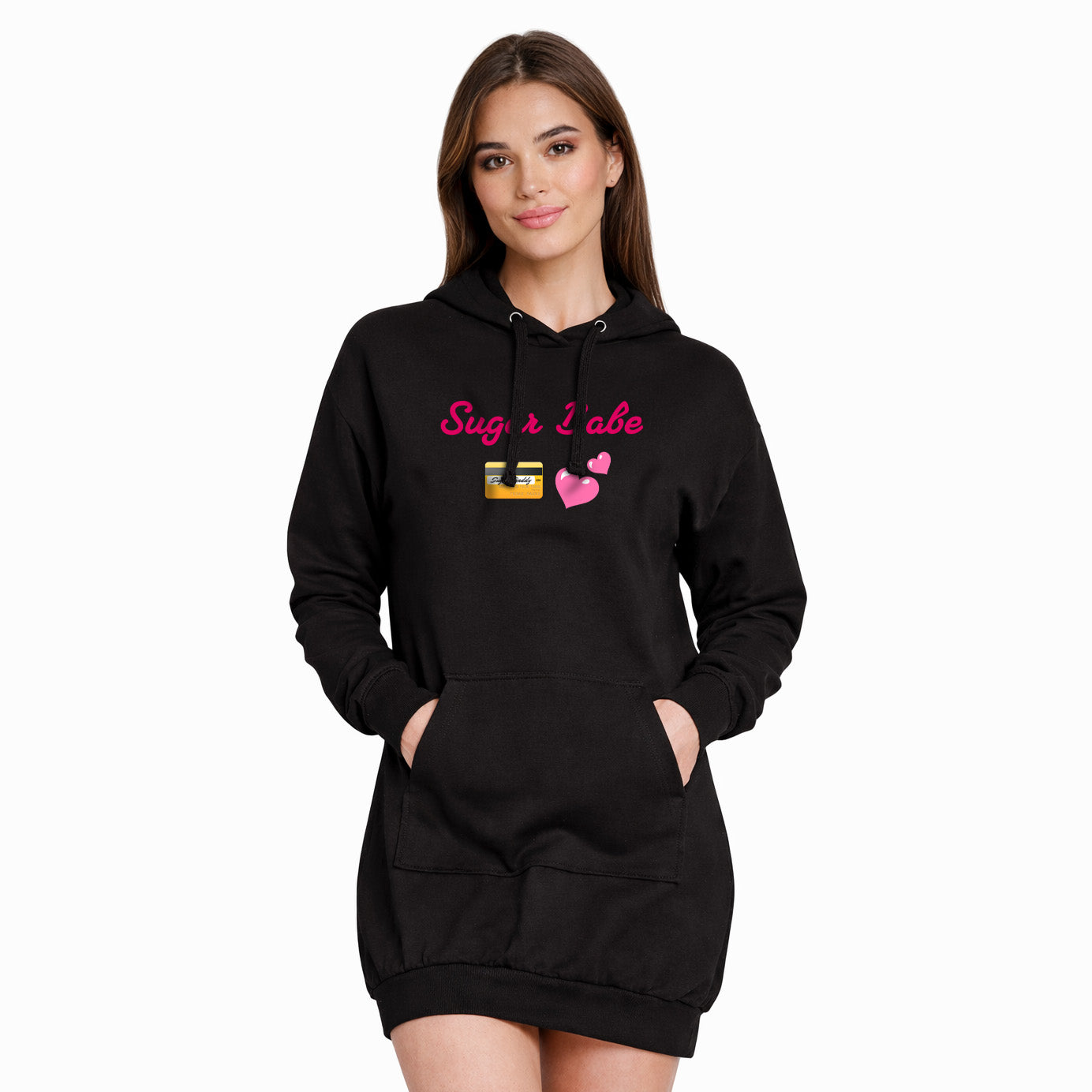 Babe 💕 – Premium Adult Hoodie Dress