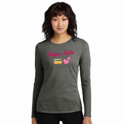Babe 💕 – Women’s Perfect Blend® CVC Long Sleeve Tee