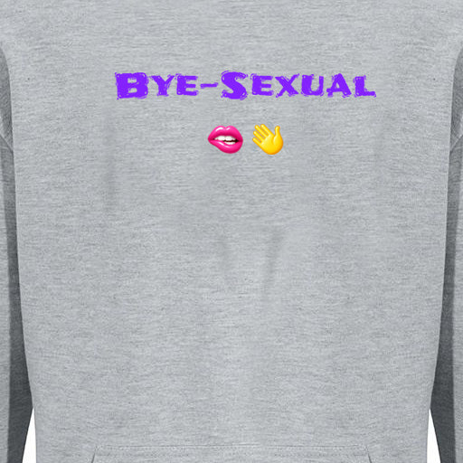 Bye-Sexual 🫦 👋 – Premium Adult Hoodie Dress