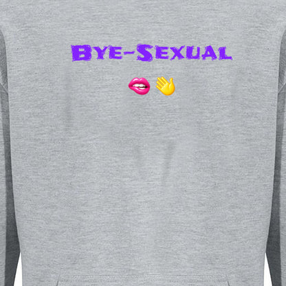 Bye-Sexual 🫦 👋 – Premium Adult Hoodie Dress