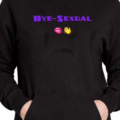Bye-Sexual 🫦 👋 – Premium Adult Hoodie Dress