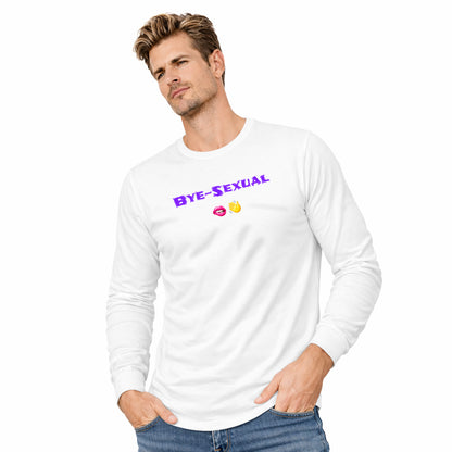 Bye-Sexual 🫦 👋 – Unisex Jersey Long Sleeve Tee
