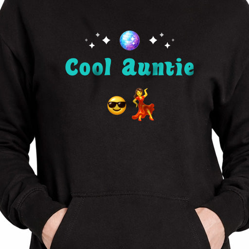 Cool Auntie🇺🇸 😎 💃 – Premium Adult Hoodie Dress