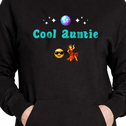 Cool Auntie🇺🇸 😎 💃 – Premium Adult Hoodie Dress