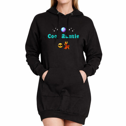 Cool Auntie🇺🇸 😎 💃 – Premium Adult Hoodie Dress