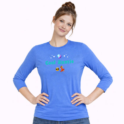 Cool Auntie🇺🇸 😎 💃 – Women’s Perfect Blend® CVC Long Sleeve Tee