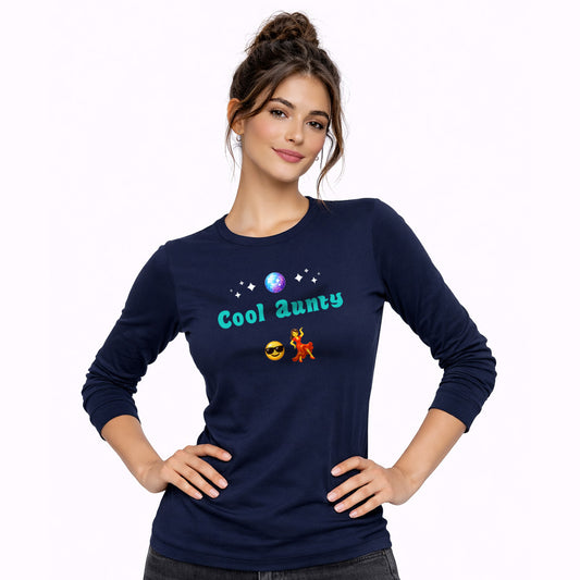 Cool Aunty🇬🇧 😎 💃 – Classic Long Sleeve T-Shirt