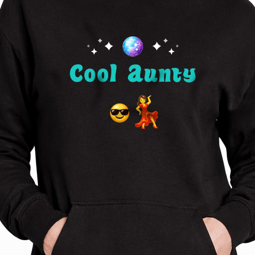 Cool Aunty🇬🇧 😎 💃 – Premium Adult Hoodie Dress