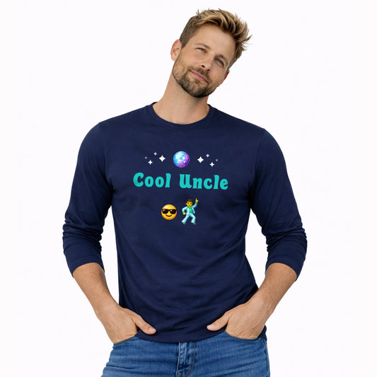 Cool Uncle 😎 🕺 – Classic Long Sleeve T-Shirt